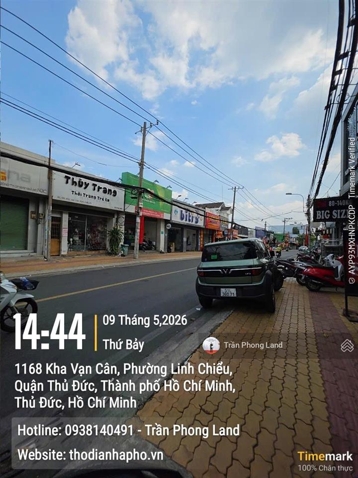 Chính chủ cho thuê nhà mặt tiền 1188 kha vạn cân, p. linh chiểu, tp. thủ đức, 6x24m, 0908 140 ***