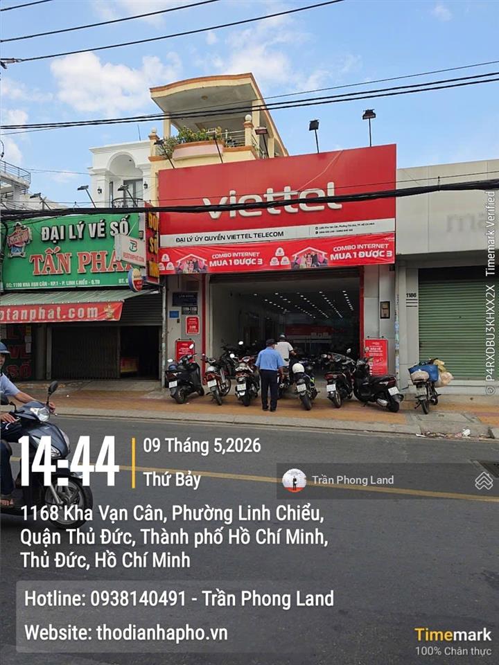 Chính chủ cho thuê nhà mặt tiền 1188 kha vạn cân, p. linh chiểu, tp. thủ đức, 6x24m, 0908 140 ***