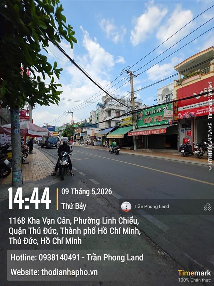 Chính chủ cho thuê nhà mặt tiền 1188 kha vạn cân, p. linh chiểu, tp. thủ đức, 6x24m, 0908 140 ***