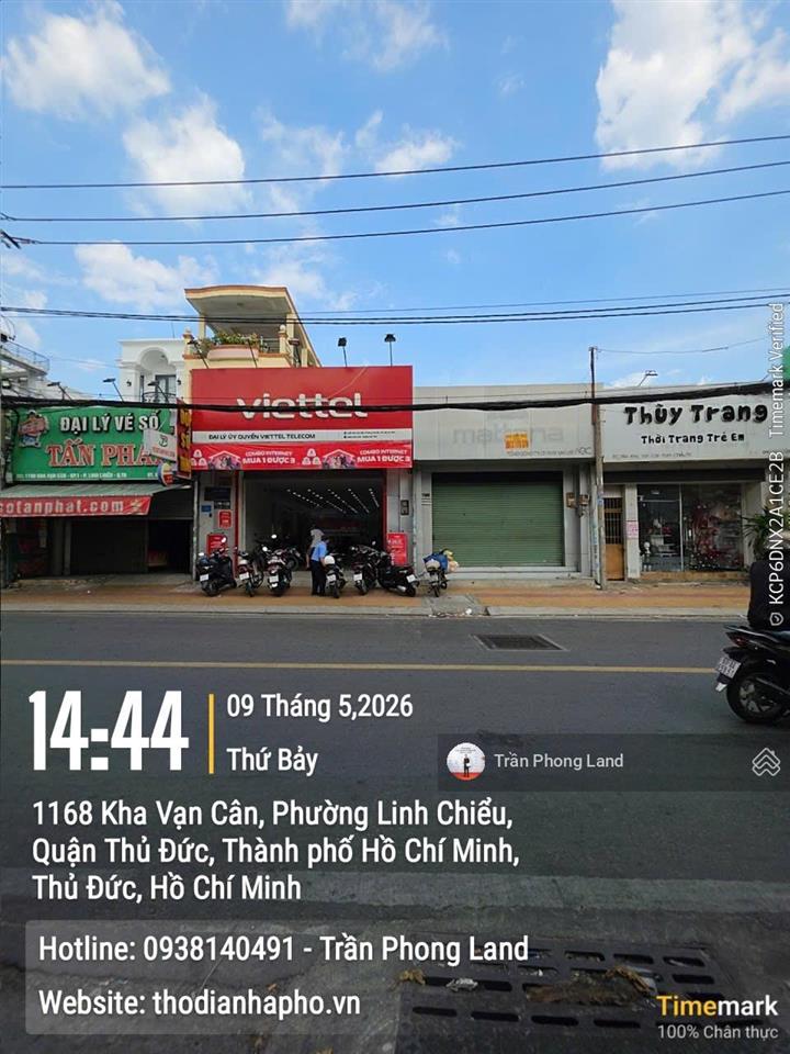 Chính chủ cho thuê nhà mặt tiền 1188 kha vạn cân, p. linh chiểu, tp. thủ đức, 6x24m, 0908 140 ***