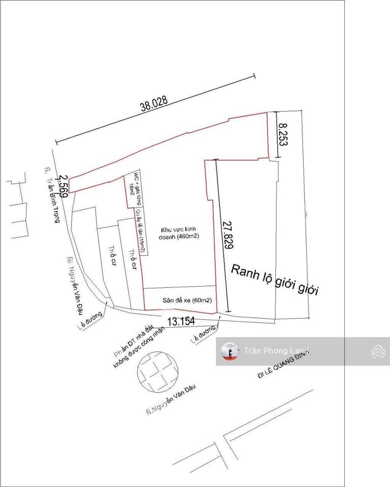 Chính chủ gửi cho thuê nhà mặt tiền 4612 trần bình trọng, p5, q. bình thạnh, 550m2, 0908 140 ***