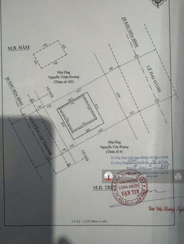 Chính chủ gửi cho thuê nhà 2 mặt tiền 11 nguyễn chí thanh  lê đại hành, tp. đà lạt, 0908 140 ***