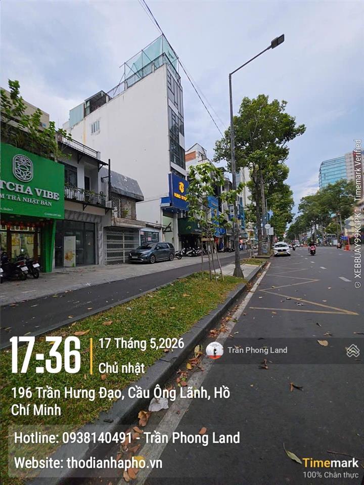 Chính chủ gửi cho thuê nhà mặt tiền 212c trần hưng đạo, q1, 4x20m, trệt 4 lầu, giá 90tr, 0908 140 ***