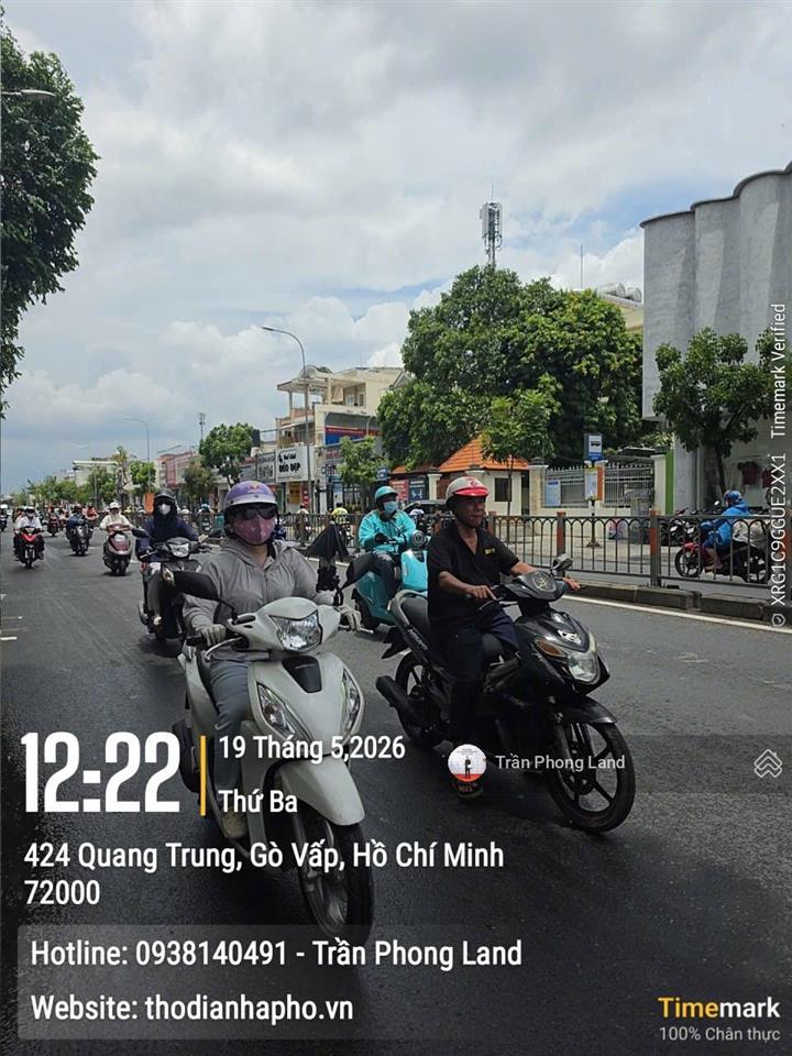 Chính chủ gửi cho thuê nhà mặt tiền 525 quang trung, p10, q. gò vấp, 8x25m, 1 trệt, 0908 140 ***