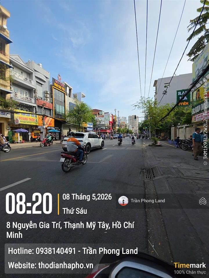 Chính chủ gửi cho thuê nhà mặt tiền 85 nguyễn gia trí, p25, q. bình thạnh, 8(12)x25m, 0908 140 ***