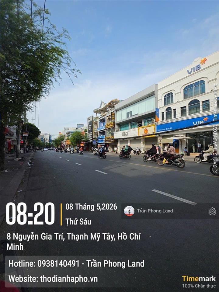 Chính chủ gửi cho thuê nhà mặt tiền 85 nguyễn gia trí, p25, q. bình thạnh, 8(12)x25m, 0908 140 ***