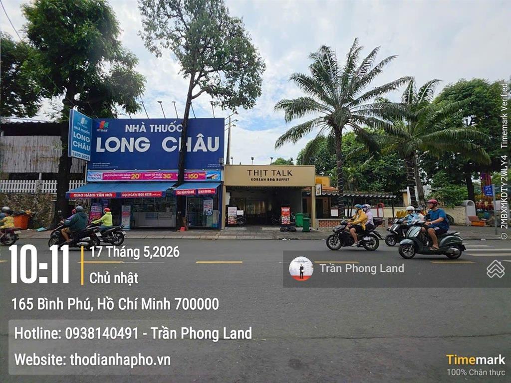 Chính chủ gửi bán nhà góc 2 mặt tiền 14 bình phú  đường số 10, p11, q6, 25x27m, 670m2, 0938 140 ***