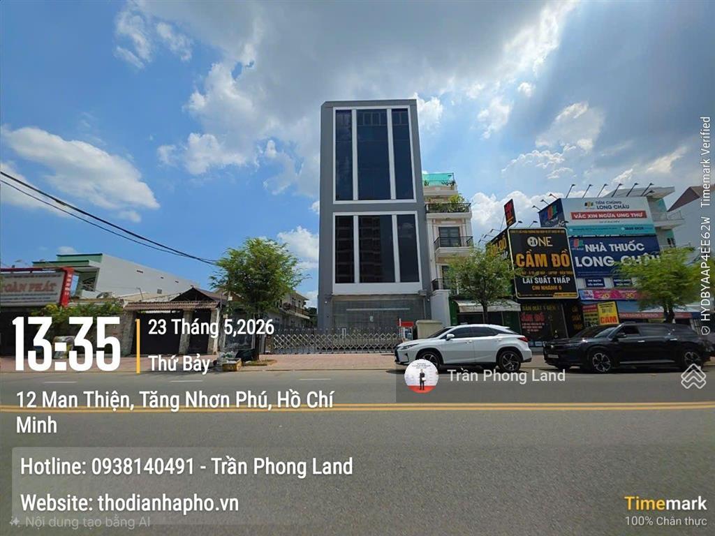 Chính chủ cho thuê nhà 2 mặt tiền 252 man thiện, p. tăng nhơn phú a, q9, 10x30m, 0908 140 ***