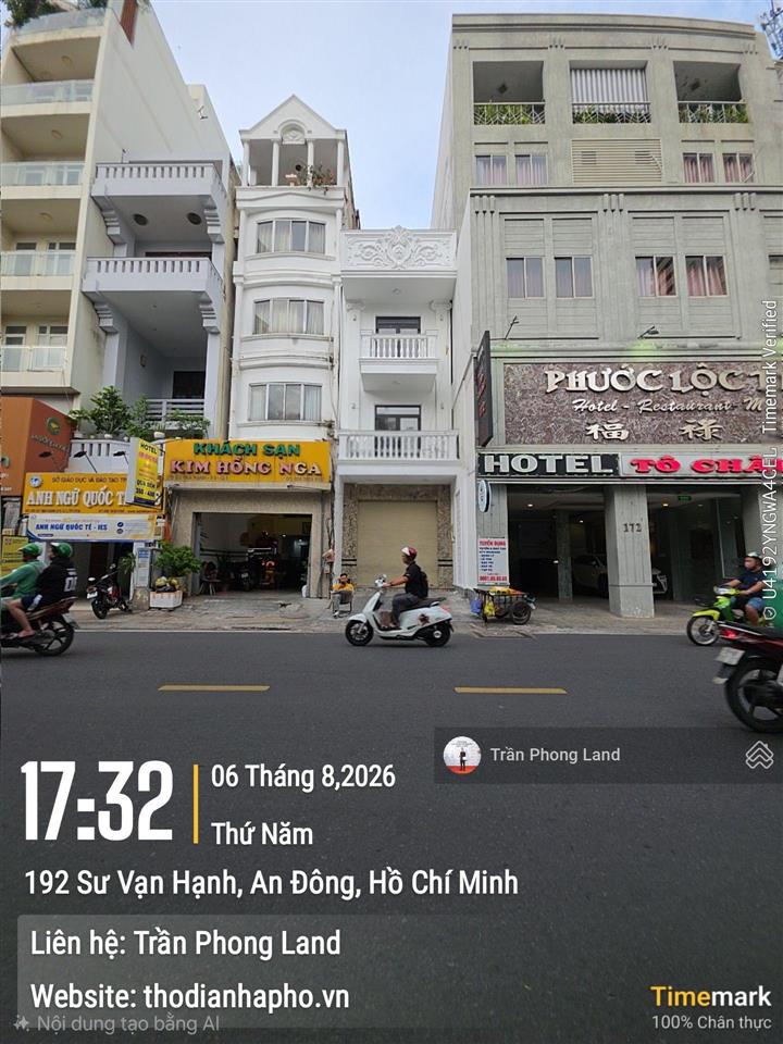 Chính chủ gửi bán nhà mặt tiền 176 sư vạn hạnh, p9, q5, 4x26m, 98.2m2, trệt 2 lầu st, 0938 140 ***