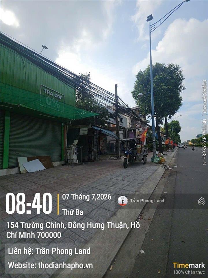 Chính chủ cho thuê nhà mặt tiền 154 trường chinh, p. tân hưng thuận, q12, 22x6m, 0908 140 ***