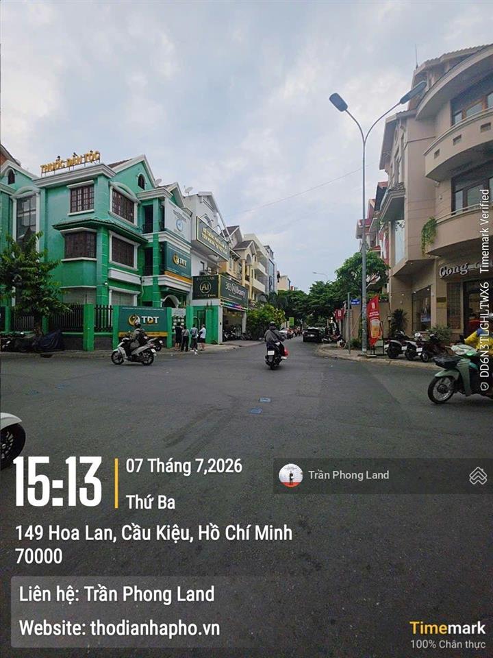 Chính chủ cho thuê nhà góc 2 mặt tiền 145 hoa lan, p2, q. phú nhuận, 8x18m, hầm 3 lầu, 0908 140 ***