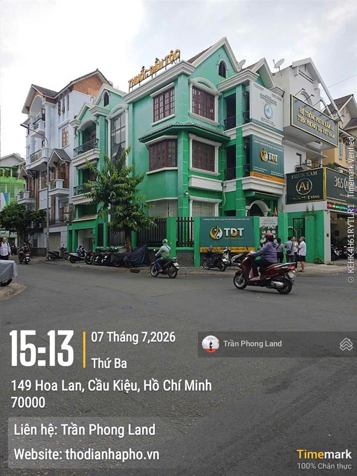 Chính chủ cho thuê nhà góc 2 mặt tiền 145 hoa lan, p2, q. phú nhuận, 8x18m, hầm 3 lầu, 0908 140 ***