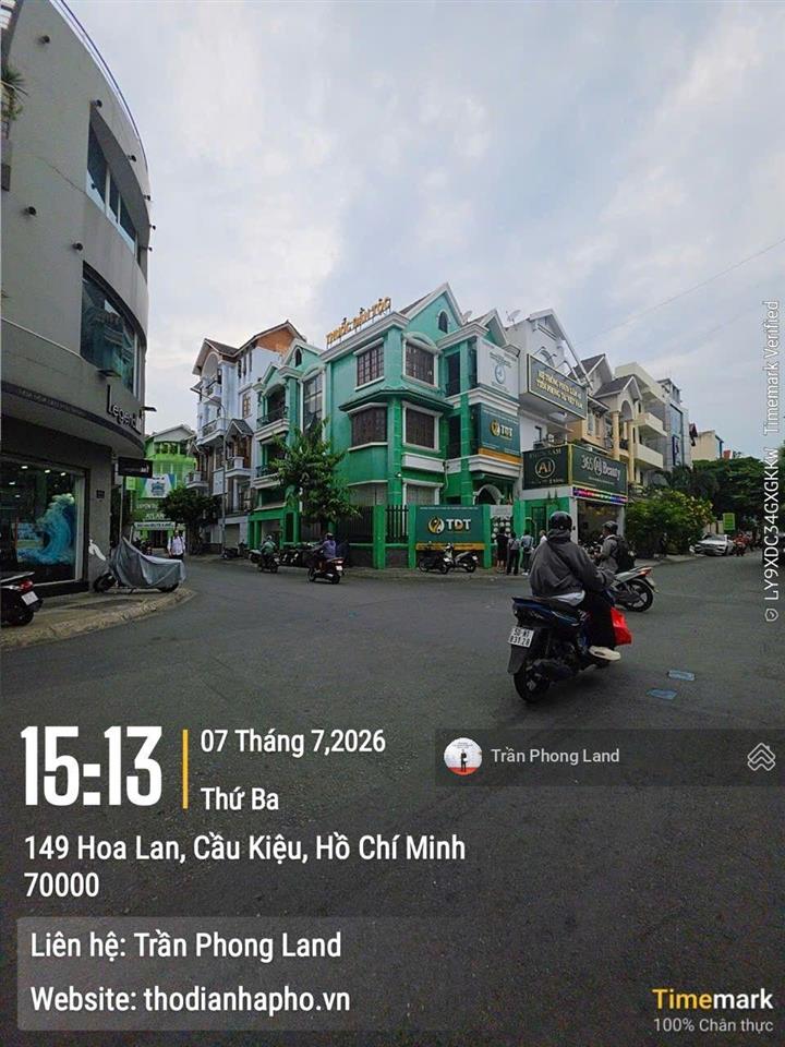 Chính chủ cho thuê nhà góc 2 mặt tiền 145 hoa lan, p2, q. phú nhuận, 8x18m, hầm 3 lầu, 0908 140 ***