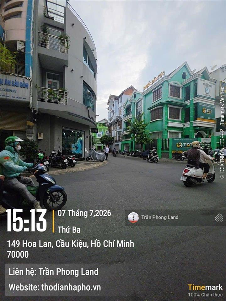 Chính chủ cho thuê nhà góc 2 mặt tiền 145 hoa lan, p2, q. phú nhuận, 8x18m, hầm 3 lầu, 0908 140 ***