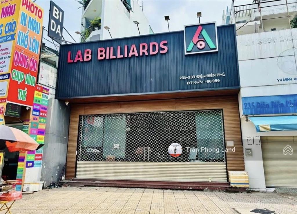 Chính chủ cho thuê nhà mặt tiền 231233 điện biên phủ, p15, q. bình thạnh, 9x28m, 0908 140 ***