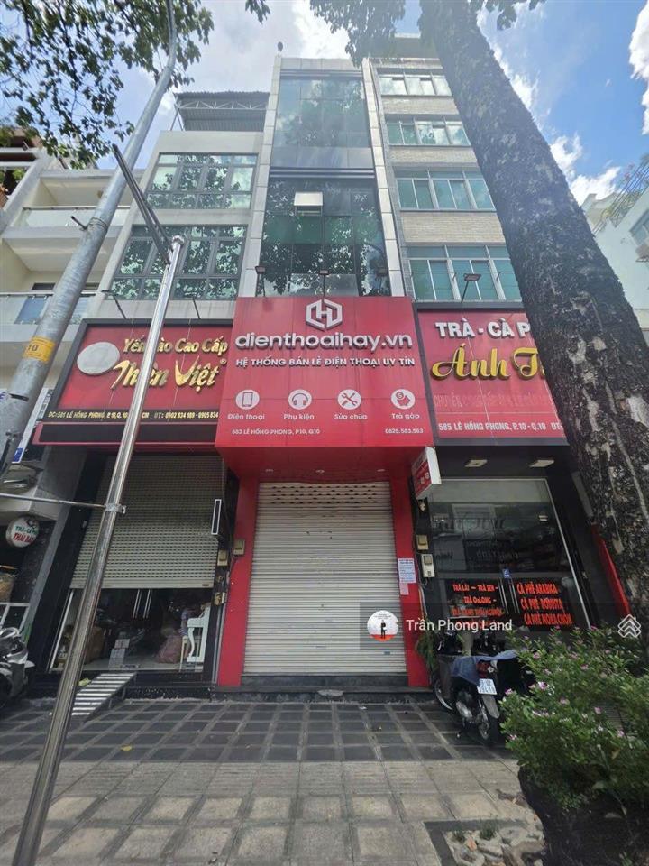 Chính chủ gửi cho thuê nhà mặt tiền 583 lê hồng phong, q10, 3.6x10.5m, trệt lửng 4 lầu, 0908 140 ***