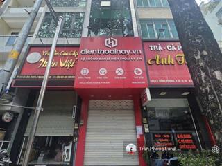 Chính chủ gửi cho thuê nhà mặt tiền 583 lê hồng phong, q10, 3.6x10.5m, trệt lửng 4 lầu, 0908 140 ***