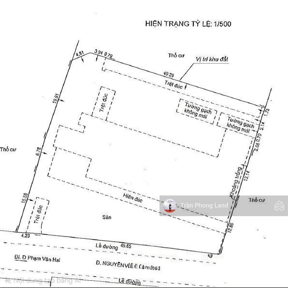 Chính chủ gửi cho thuê nhà mặt tiền 342bis nguyễn trọng tuyển, p2, q. tân bình, 2500m2, 0908 140 ***