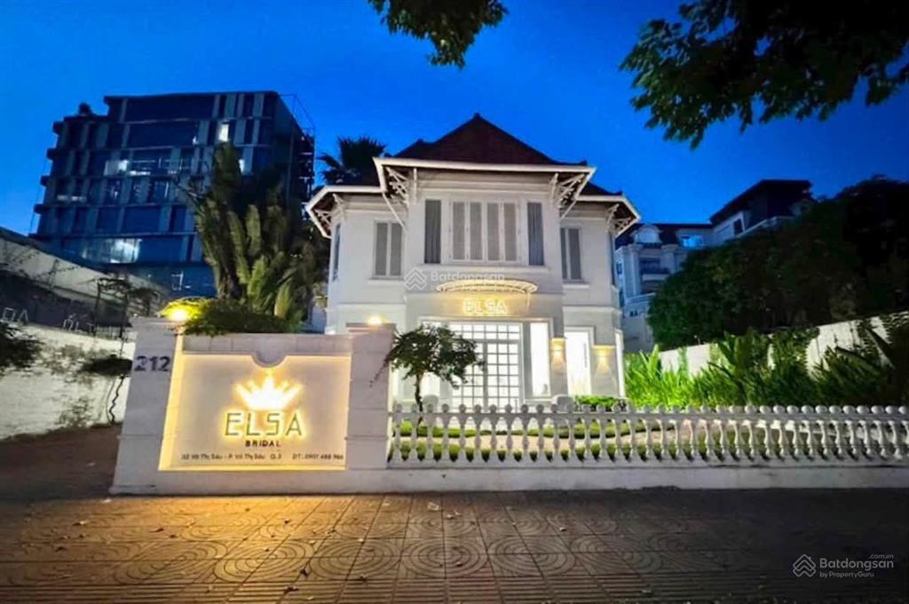 Chính chủ gửi cho thuê nhà mặt tiền 212 võ thị sáu, p. võ thị sáu, q3, 22x25m, trệt lầu, 0908 140 ***