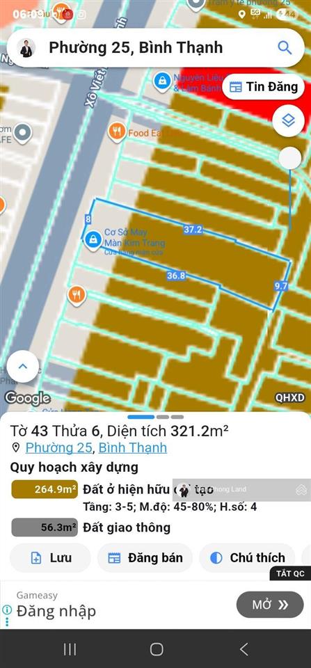 Chính chủ gửi cho thuê nhà mặt tiền 512 xô viết nghệ tĩnh, quận bình thạnh, 8(9.7)x37m, 0908 140 ***