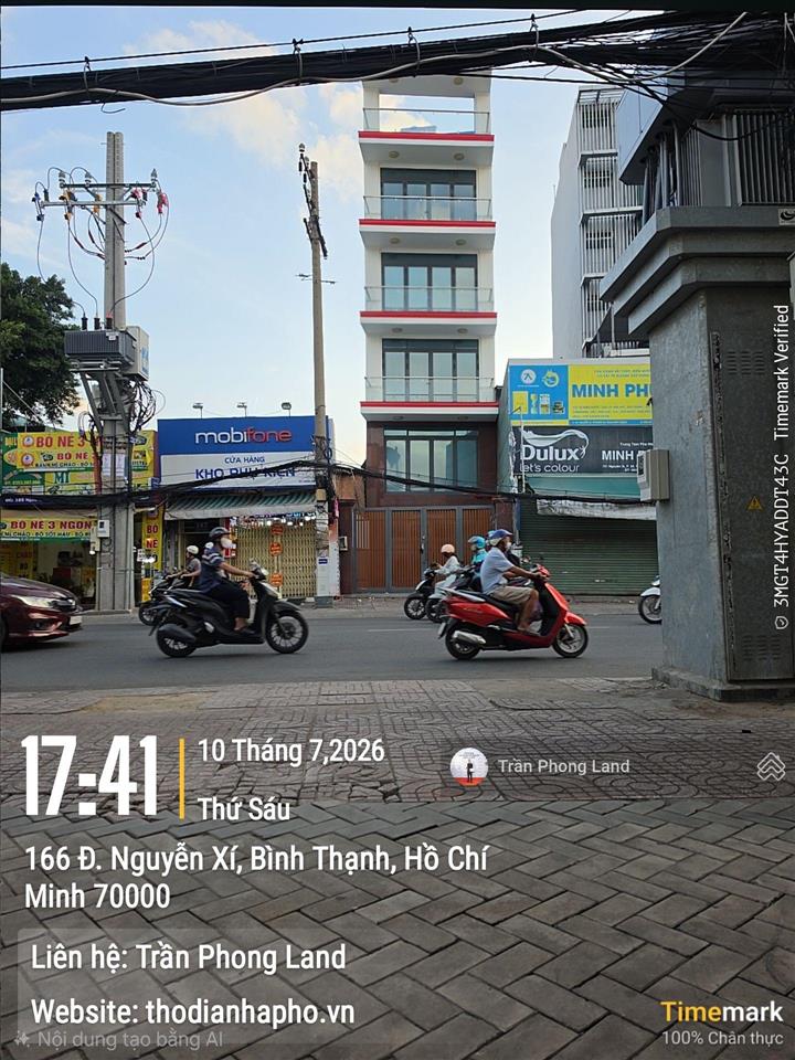 Chính chủ gửi cho thuê nhà mặt tiền 189 nguyễn xí, p26, q. bình thạnh, 5.2x34m, 0908 140 ***