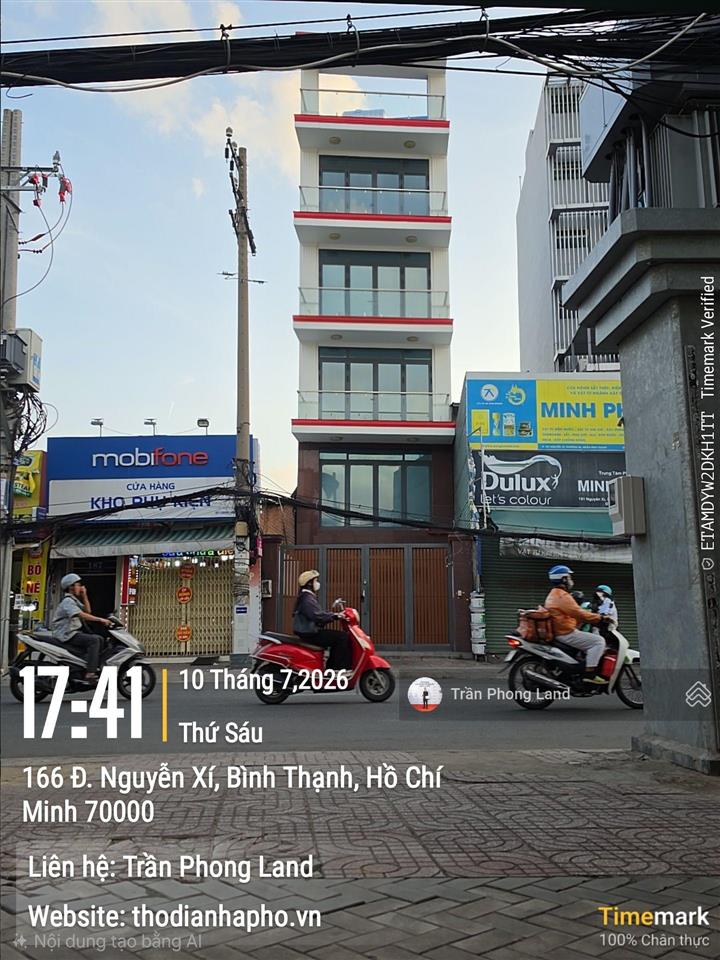 Chính chủ gửi cho thuê nhà mặt tiền 189 nguyễn xí, p26, q. bình thạnh, 5.2x34m, 0908 140 ***