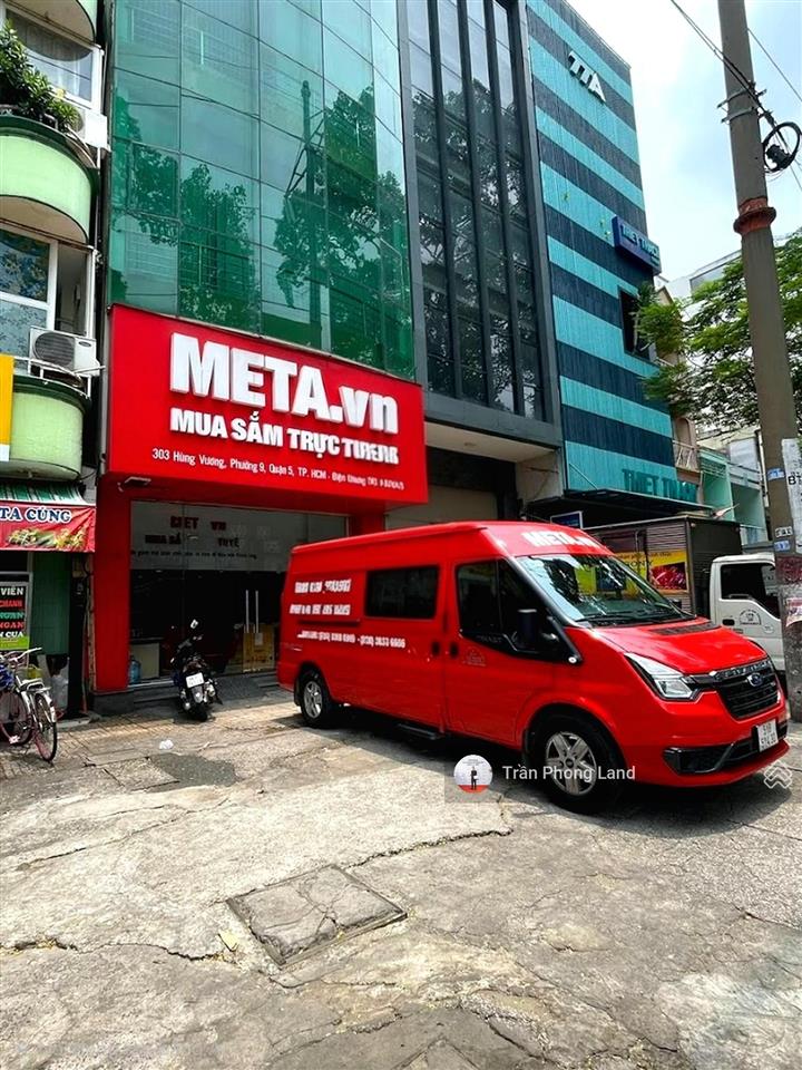Chính chủ gửi cho thuê nhà mặt tiền 303 hùng vương, p9, q5, 6x15m, trệt 5 lầu, 0908 140 ***