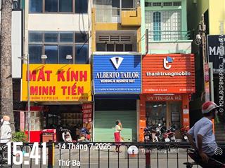 Chính chủ gửi cho thuê nhà mặt tiền 275 ba tháng hai, p10, q10, 3x25m, trệt 2 lầu, 0908 140 ***