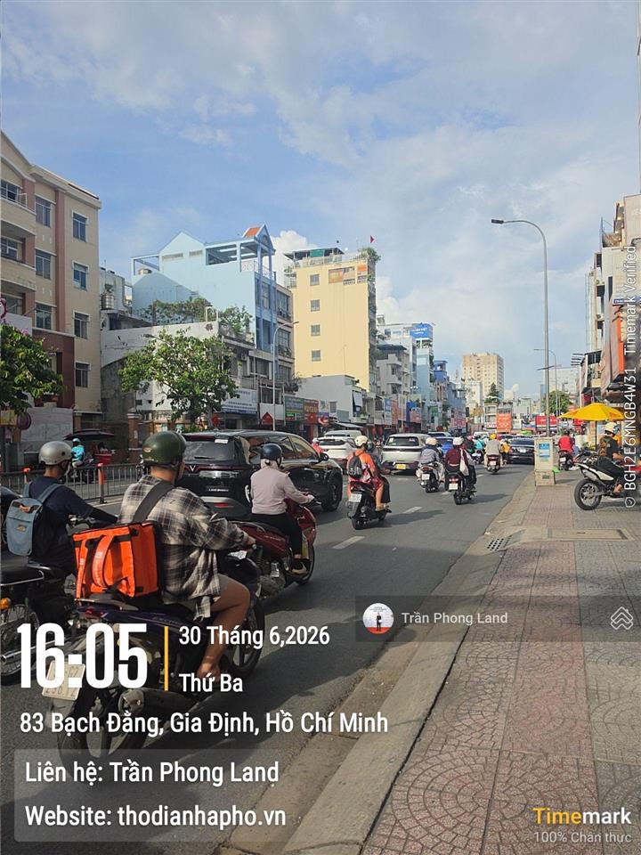 Chính chủ gửi cho thuê nhà mặt tiền 64 bạch đằng, p24, q. bình thạnh, 5x22m, trệt 2 lầu, 0908 140 ***