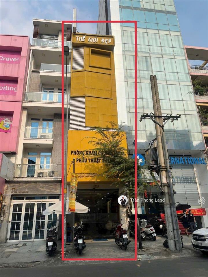 Chính chủ gửi cho thuê nhà mặt tiền 724 sư vạn hạnh, p12, q10, 4.01x17m, trệt 4 lầu, 0908 140 ***