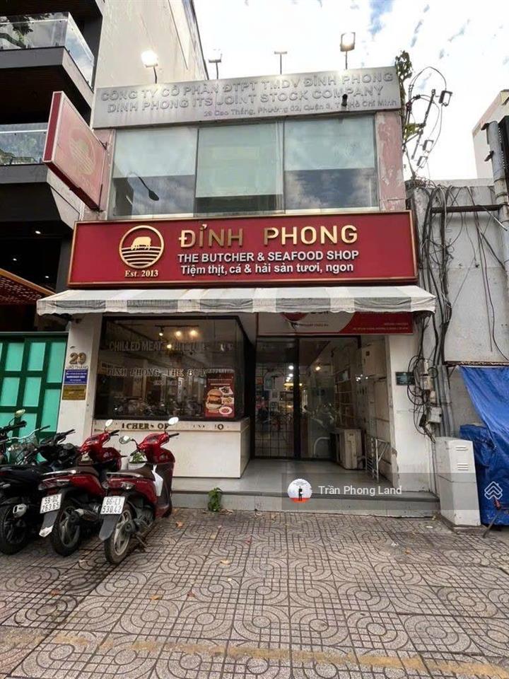 Chính chủ gửi cho thuê nhà mặt tiền 29 cao thắng, p2, q3, 5.8x15.5m, trệt + lầu, 0908 140 ***