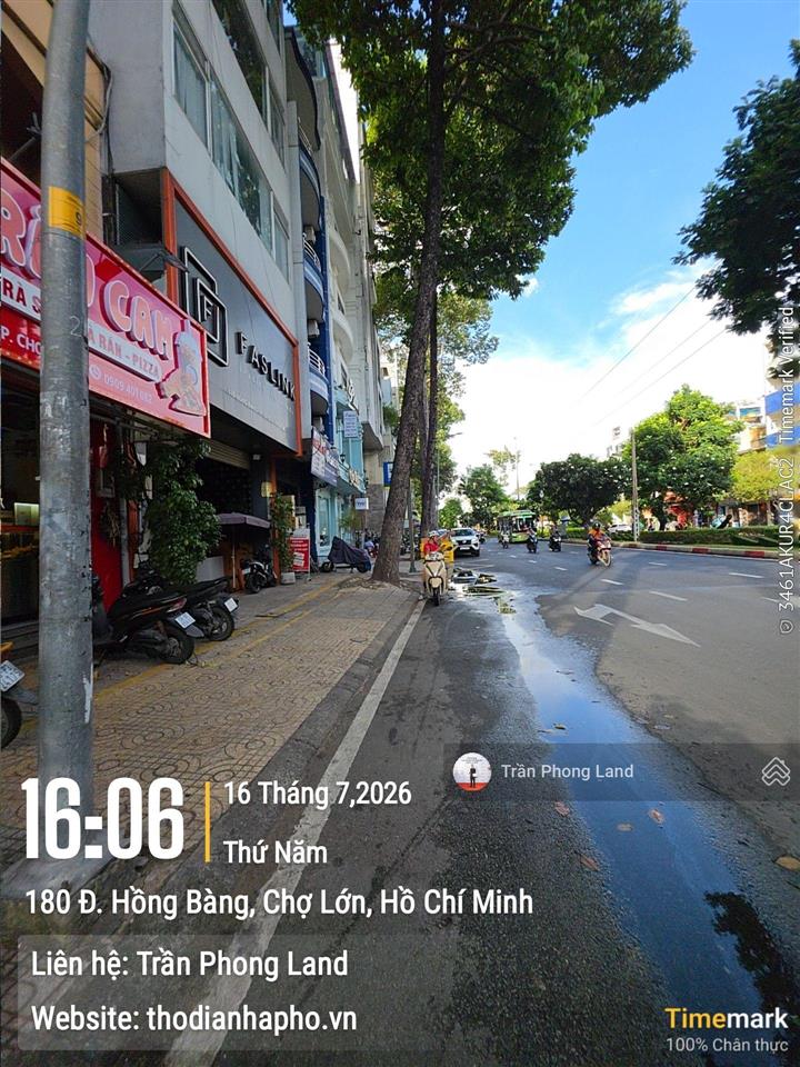 Chính chủ gửi cho thuê nhà mặt tiền 180 hồng bàng, p12, q5, 4x18m, trệt 5 lầu tm, 0908 140 ***