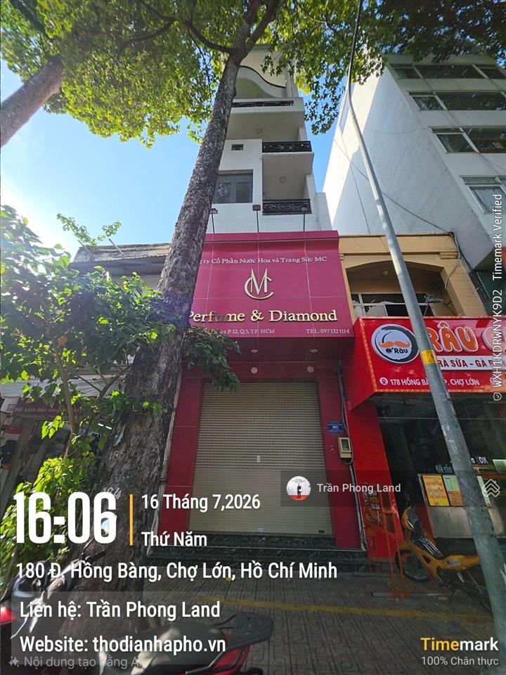 Chính chủ gửi cho thuê nhà mặt tiền 180 hồng bàng, p12, q5, 4x18m, trệt 5 lầu tm, 0908 140 ***