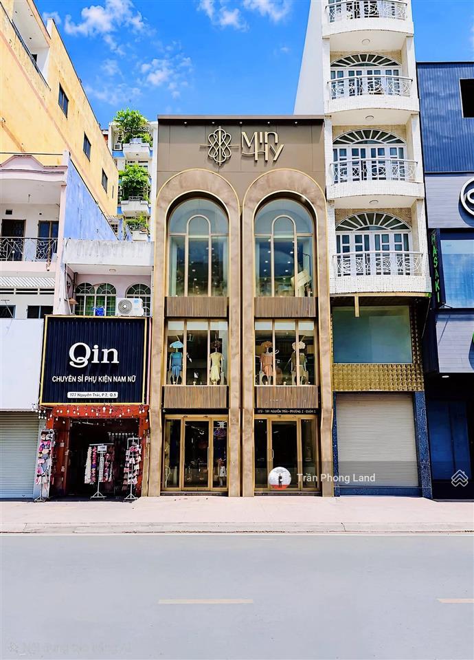 Chính chủ gửi cho thuê nhà mặt tiền 179181 nguyễn trãi, p2, q5, 6x21m, trệt 3 lầu, 0908 140 ***