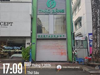 Chính chủ gửi cho thuê nhà mặt tiền số 4 hồ xuân hương, q3, 5.5x18m, trệt 2 lầu, 0908 140 ***