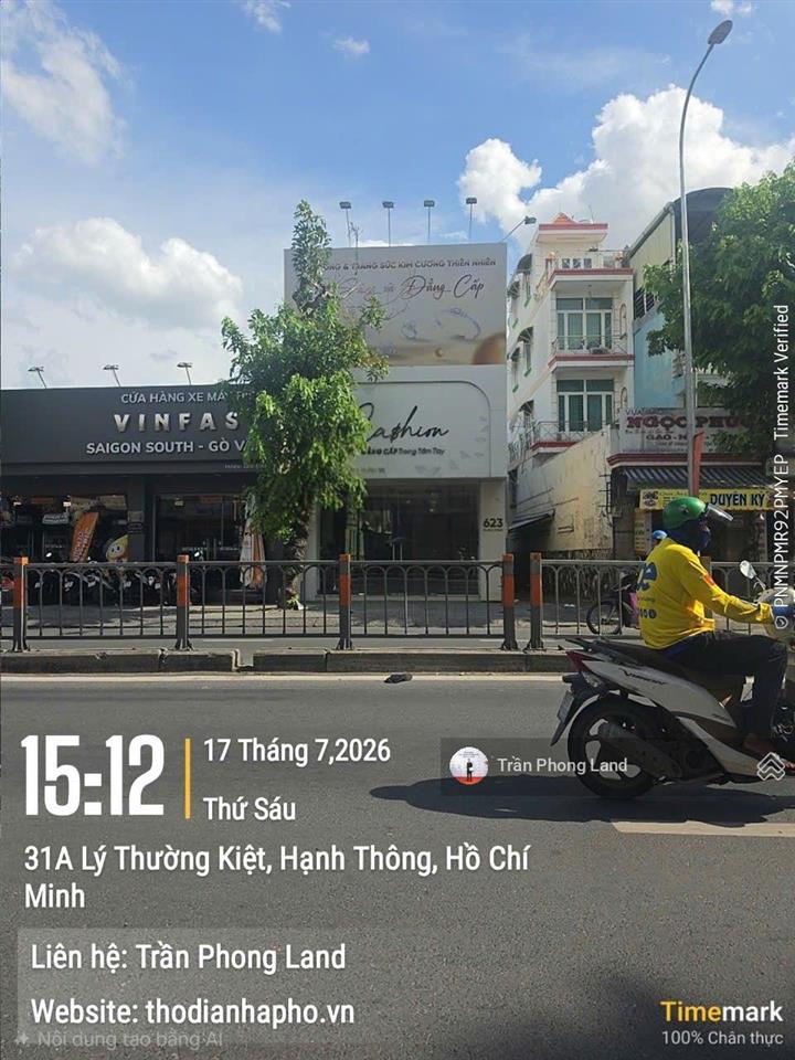 Chính chủ gửi cho thuê nhà góc 2 mặt tiền 623 quang trung, p11, q. gò vấp, 6x20m, 0908 140 ***