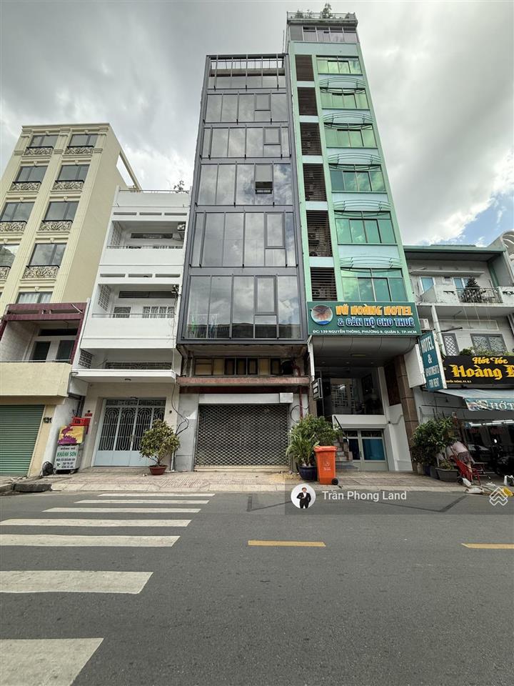 Chính chủ gửi cho thuê nhà mặt tiền 135137 nguyễn thông, q3, 5.4x18m, trệt lửng 6 lầu, 0908 140 ***