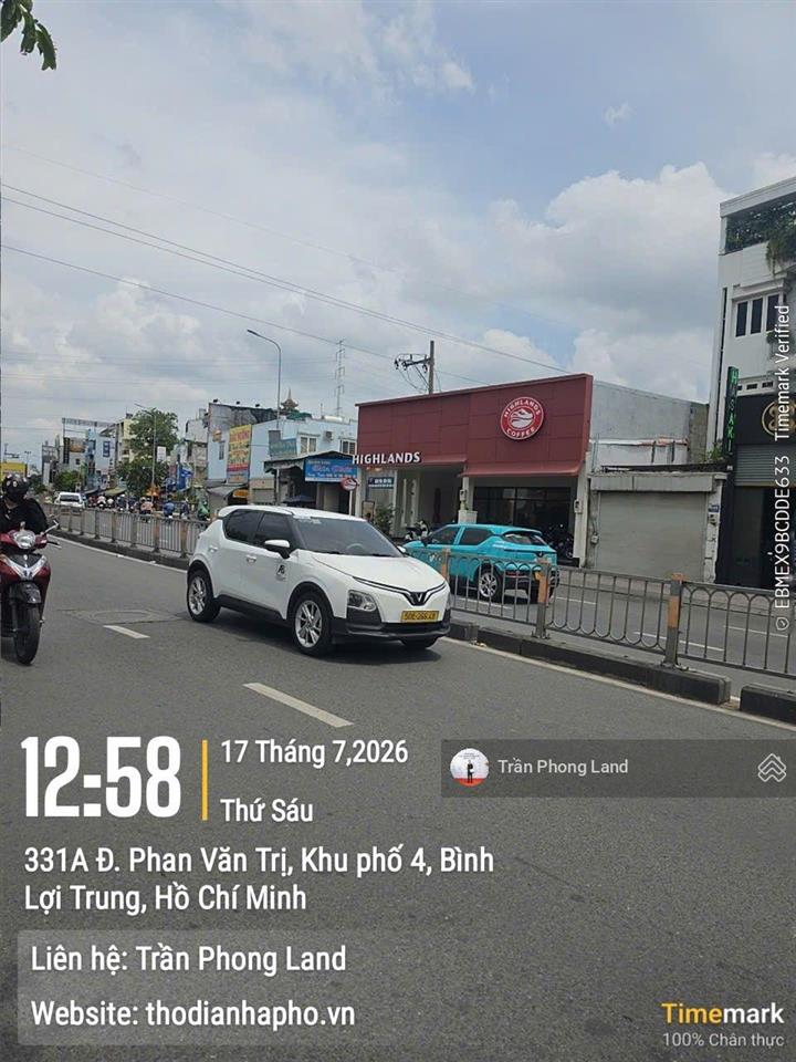 Chính chủ gửi cho thuê nhà mặt tiền 447 phan văn trị, q. gò vấp, 7.5x25m, trệt 2 lầu, 0908 140 ***