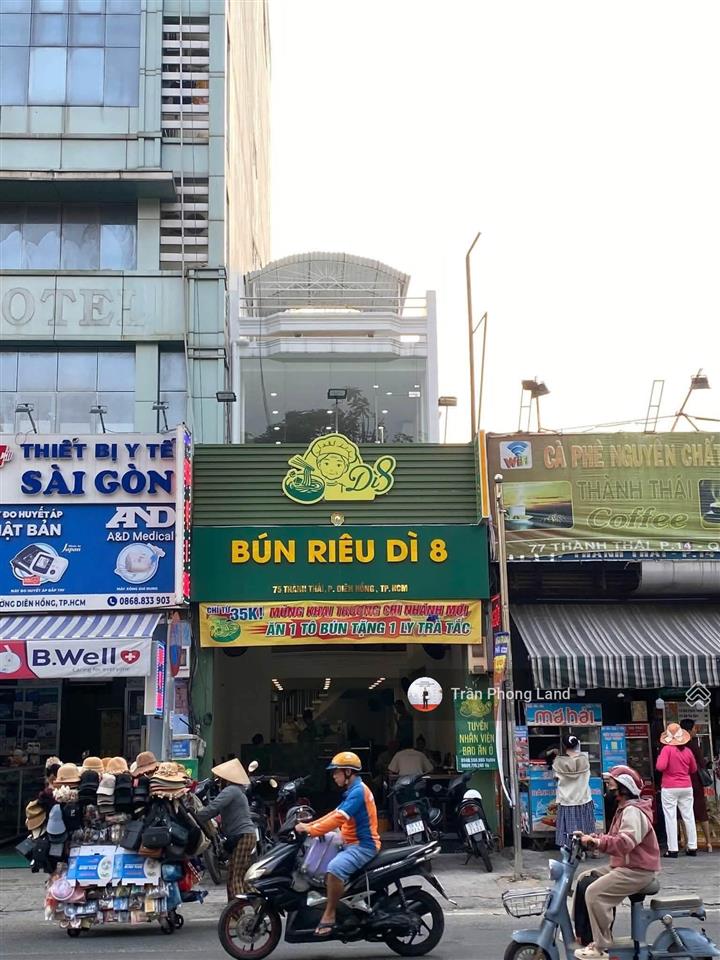 Chính chủ gửi bán nhà mặt tiền 75 thành thái, p14, q10, 4.1x33m, trệt lửng 2 lầu, 0938 140 ***