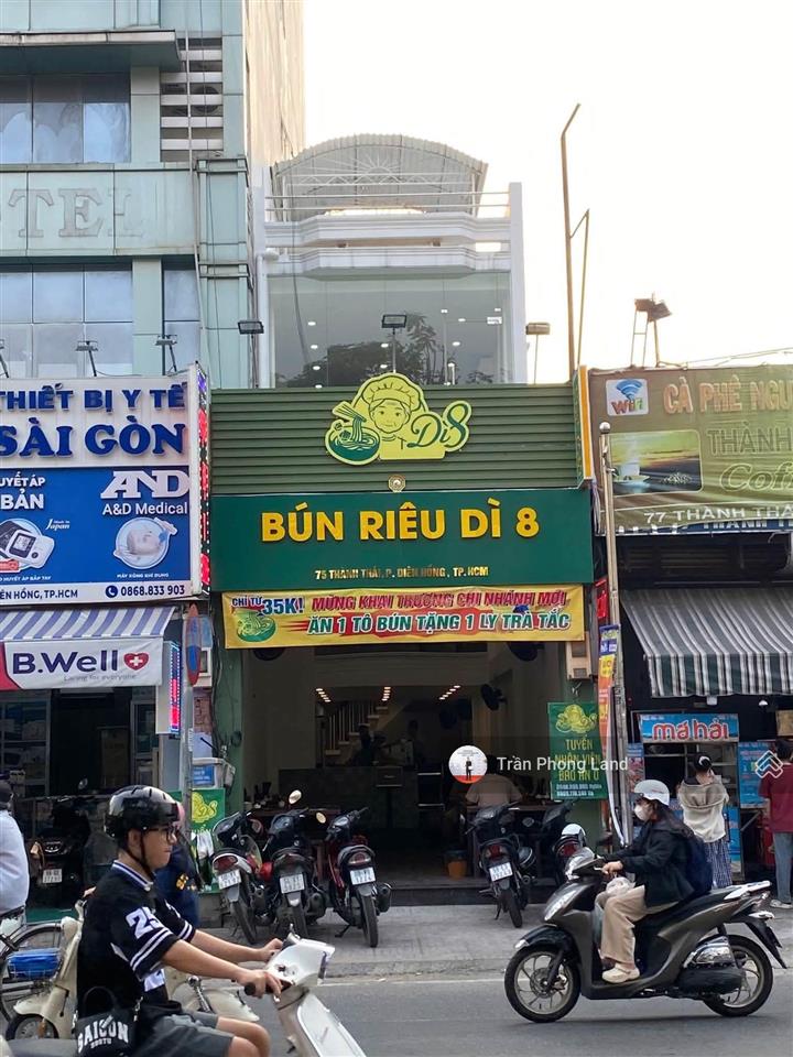 Chính chủ gửi bán nhà mặt tiền 75 thành thái, p14, q10, 4.1x33m, trệt lửng 2 lầu, 0938 140 ***