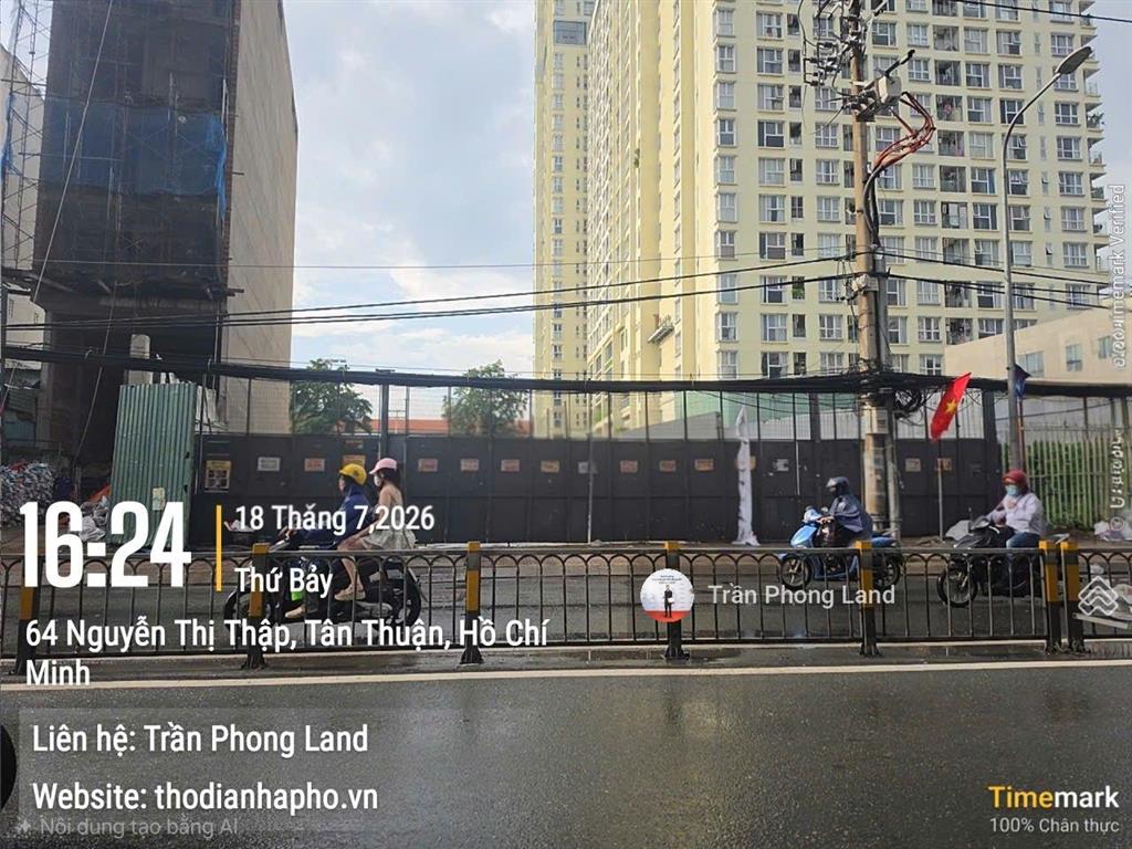 Chính chủ gửi cho thuê đất mặt tiền 6062a nguyễn thị thập, p. bình thuận, q7, 20x55m, 0908 140 ***