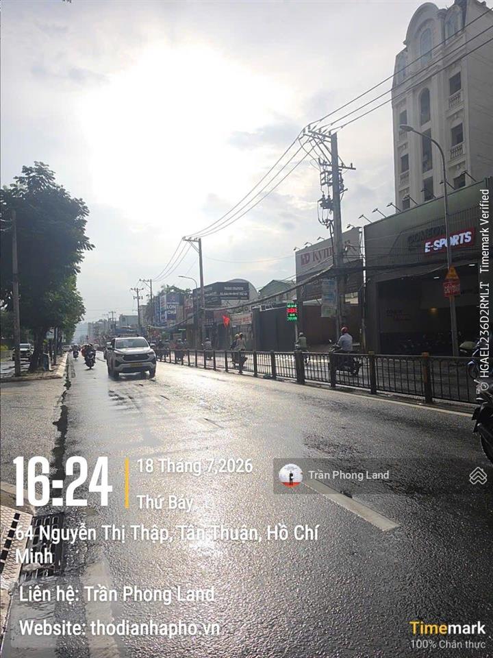 Chính chủ gửi cho thuê đất mặt tiền 6062a nguyễn thị thập, p. bình thuận, q7, 20x55m, 0908 140 ***