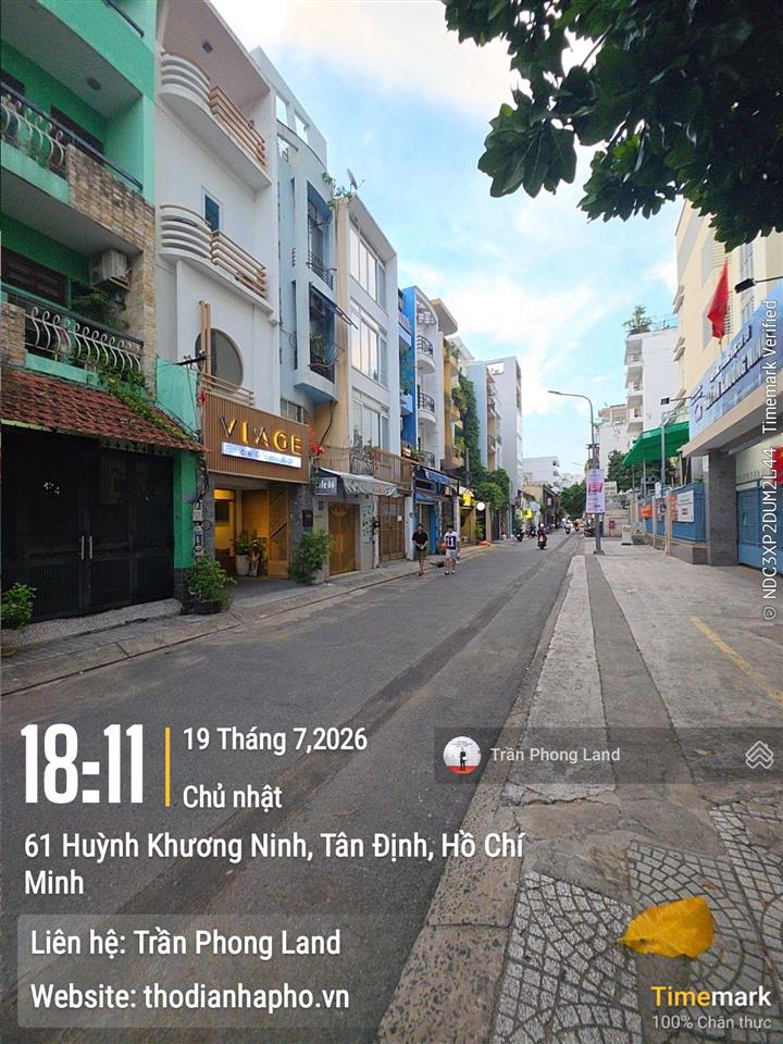 Chính chủ gửi cho thuê nhà mặt tiền 72 huỳnh khương ninh, quận 1, 4x17m, trệt 3 lầu, 0908 140 ***