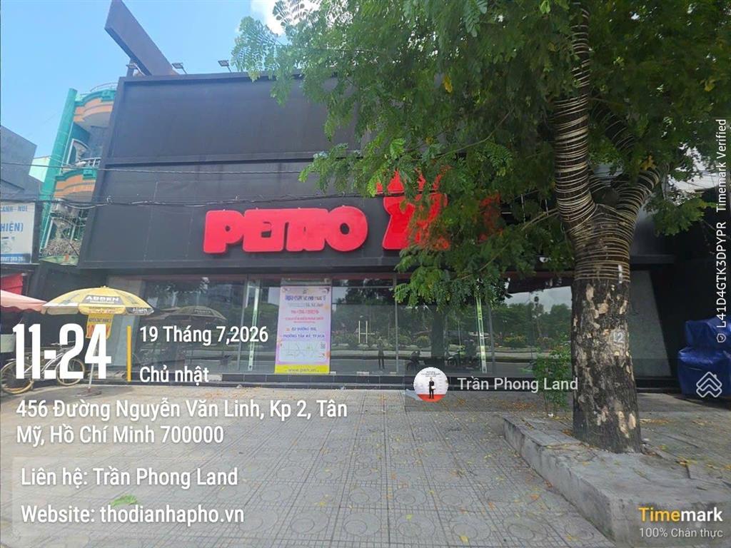Chính chủ gửi bán nhà mặt tiền 456 nguyễn văn linh, p. tân phú, q7, 16x9m, 136m2, 0938 140 ***
