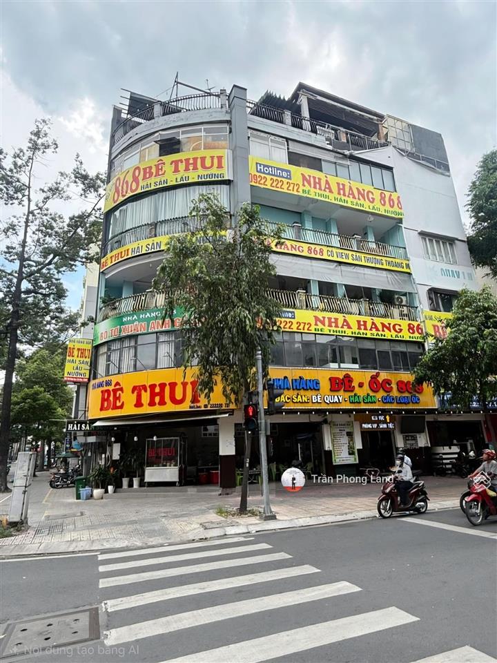 Chính chủ gửi cho thuê nhà góc 2 mặt tiền 868 trần hưng đạo, q5, 5.4x19m, trệt 4 lầu, 0908 140 ***