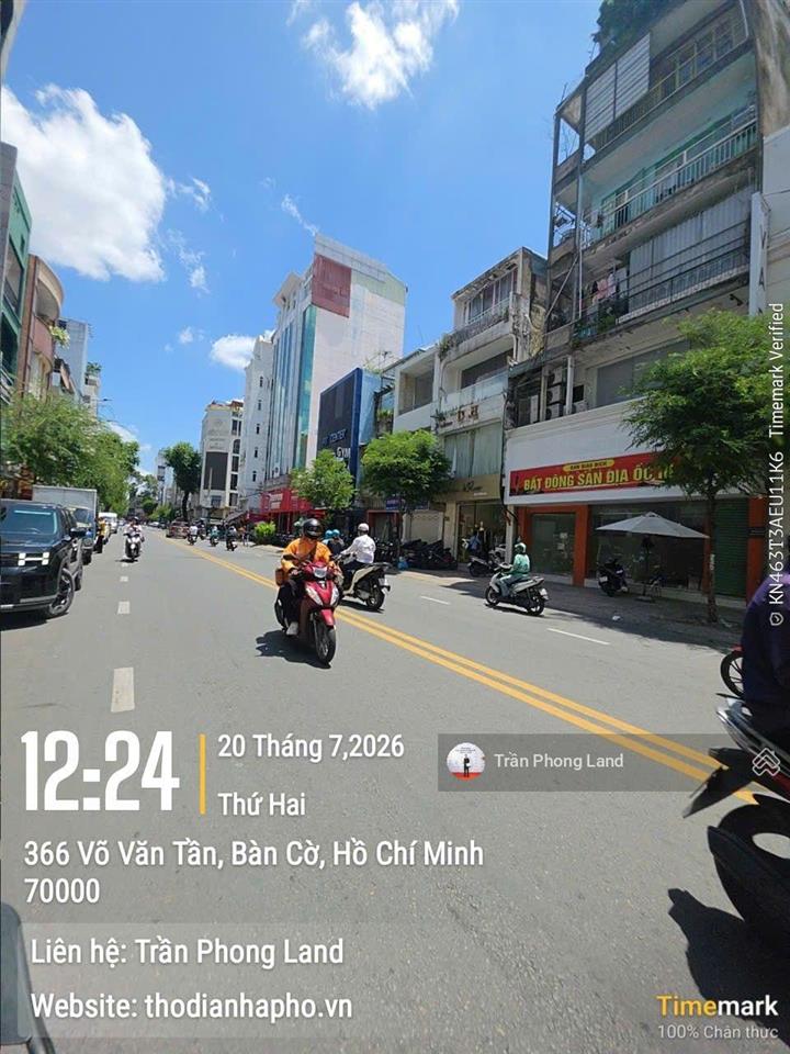Chính chủ gửi cho thuê nhà mặt tiền 360 võ văn tần, p5, q3, 5.5x18m, trệt 2 lầu, 0908 140 ***
