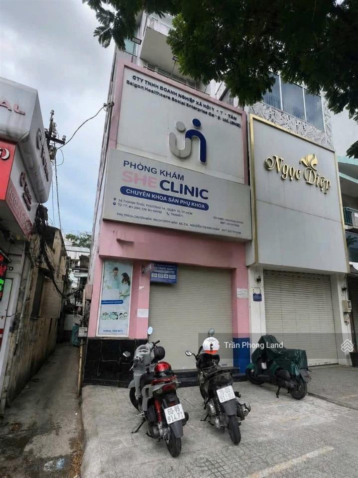 Chính chủ gửi cho thuê nhà mặt tiền 34 thành thái, p12, q10, 4.5x16m, trệt lửng 4 lầu, 0908 140 ***