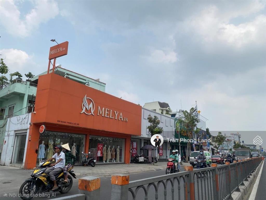 Chính chủ gửi cho thuê nhà mặt tiền 1162 quang trung, p8, q. gò vấp, 8.5(16)x20m, 0908 140 ***