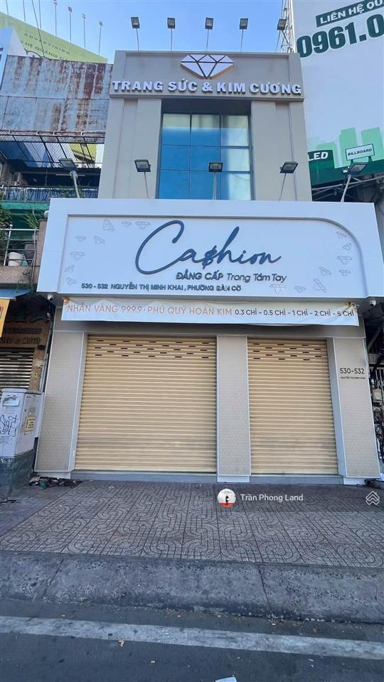 Chính chủ gửi cho thuê nhà mặt tiền 530532 nguyễn thị minh khai, p2, q3, 6.6x15m, 0908 140 ***
