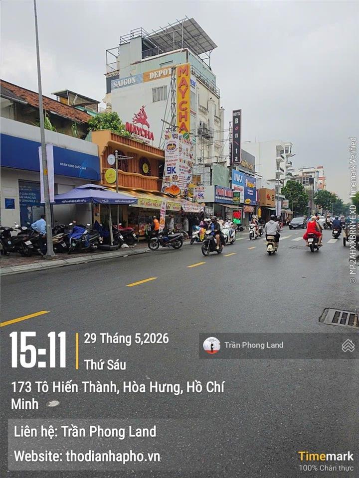 Chính chủ gửi cho thuê nhà mặt tiền 175 tô hiến thành, q10, 7.7x17m, trệt lửng 2 lầu, 0908 140 ***